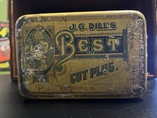 Vintage J.G. Dills Best Tobacco Tin picture