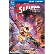 Superman 2026 Annual Year One Thousand: #1 [Eddy Barrows CVR A] 2026 picture