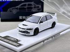 ATS 1:64 White Mitsubishi Lancer Evolution EVO IX Sport Diecast Car Collection picture