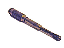 Vintage Goodell Pratt Company Ratcheting Push Drill w/5 Drill Bits USA Pat. 1915 picture
