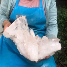 8500g HUGE Clear White Quartz Crystal Cluster Rough Specimen Healing Stone 5843 picture