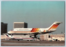 Airplane Postcard Aero California Airlines Douglas DC9-15 XALMM at LAX BQ18 picture