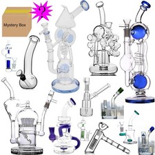Blind Box Random Style Glass Water Pipe recycle rig Smoking Hookah torch bong 1p picture