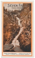 c1920s Seven Falls And South Cheyenne Canon Colorado Helen Hunt Jackson Burial picture