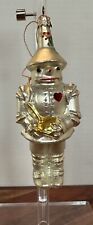 Kurt Adler Polonaise Collection Wizard of Oz Tin Man Glass Ornament picture