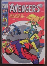 The Avengers #59 VG 1st App of Yellowjacket (Marvel Comics December 1968) picture