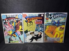 Superman DC Comics Lot 18 Superboy Outsiders Man of Steel Death Reign picture