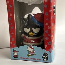 Sanrio Vintage Badtz-Maru Penguin Porcelain Christmas Ornament Y2K Hello Kitty picture