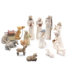 Willow Tree Nativity Set, Sculpted Hand-painted Nativity Figures Fullbox picture
