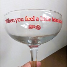 Vintage Chi-Chi's Margarita Glasses (2) With Slogan picture