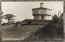 Fort Edgecomb Davis Island Maine Octagonal Blockhouse Defender RPPC B648 picture