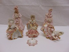 5 Vintage Lefton KW Series Figurines picture