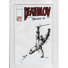 Deathblow #8 Signed by Tim Sale Image Comics 1994 Jim Lee picture