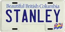 Stanley Park in Vancouver Beautiful British Columbia Canada BC License Plate picture