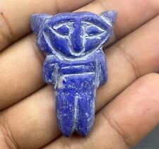 Beautiful Very Unique Near Eastern Indus Valley Period Lapiz Stone Small Idol picture