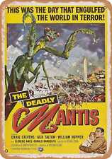 Metal Sign - Deadly Mantis - (1957) 1 - Vintage Look picture
