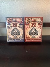 Stockholm 17 Playing Cards: Solitaire 17 Gilded LTD Set - (127/700) & (515/700) picture
