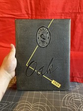 Vintage 1954 Oak Visalia Senior High School California Yearbook picture