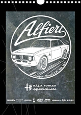 Vintage-inspired classic Alfa Romeo 2027 wall art Calendar picture