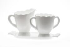 Mosser Glass Creamer & Sugar Set - Genuine Milk Glass, Made in the USA picture