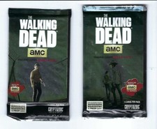 Walking dead  season 4 part 1 & 2  , trading card pack picture