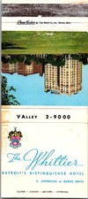 The Whittier Gold Cup Room E Jefferson Burns Dr Vintage Matchbook Cover TMM16-2 picture