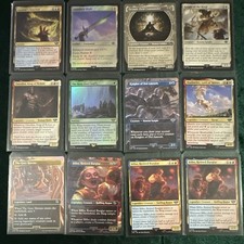 MTG Lord of the Rings Tales of Middle-earth 196 Piece Lot Rares Alt Art Tokens picture