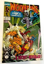 Wolverine #41 - Sabretooth - Marvel Comics 1991 - Great - see many pics inside picture
