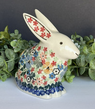 NWOT Polish Pottery Bunny Rabbit Unikat M. Starzyk 1589 – 5