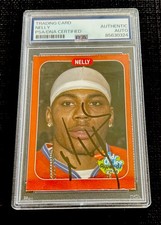 NELLY ROOKIE Rare Auto Nickelodeon Kids Choice Card 2004 Signed PSA DNA picture