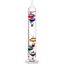 Desktop Glass Weather Station Barometer - Storm Glass Predictor Kit picture