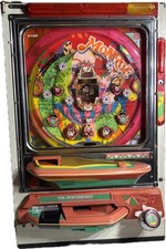 JAPANESE NISHIJIN Y&O Pachinko MONROE Pinball Arcade Game Metal Balls RARE READ picture
