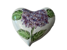 Ventage heart shaped jewelry, pill floral box picture