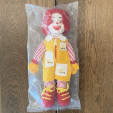 Vtg 1984 Ronald McDonald Plush Doll Los Angeles Olympic Games Advertising Sealed picture
