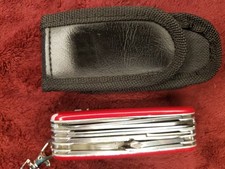 🔪 Victorinox Champion Plus with Sheath Swiss Army knife 91mm & Pin eye scrwdrvr picture