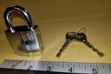 Abloy PL330 Pl 330 model padlock with 2 working keys - New picture