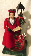Vintage Dicken's Collection, Musical Illuminated Christmas Caroler. picture