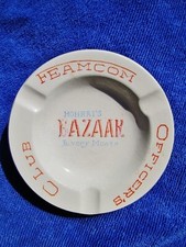 FEAMCOM OFFICER'S CLUB, FUCHU, JAPAN Vintage Souvenir Ashtray USAF c.1947-1950's picture
