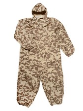 Army camouflage overalls a new special of brown background picture
