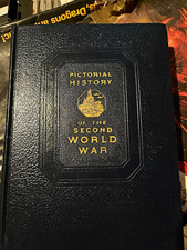 Pictorial History of the Second World War complete set WM H Wise & Co 1947 US picture
