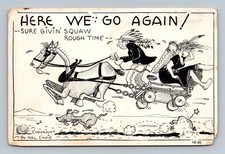 Vintage Hal Empie Kartoon-Kard Postcard Arizona Native American Humor HE-80 picture