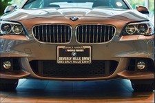 World Famous Beverly Hills BMW Dealership Silver License Plate Frame & Insert picture