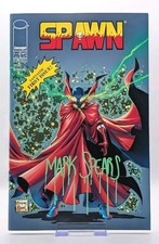 SPAWN 77 #1 TODD McFARLANE EXCLUSIVE COVER C - SIGNED BY MARK SPEARS GREEN DRIP picture