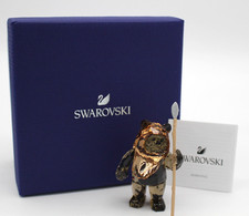 Swarovski Crystal Star Wars Ewok Wicket Figurine Brown (5591309) - NEW picture