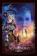 The Neverending Story Rich Davies Movie Poster Giclee Print 24x36 No Mondo Art picture