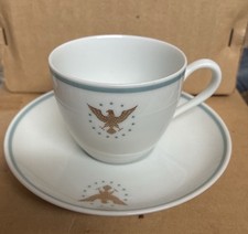 1960s Pan Am 1st Class Presidential Cup & Saucer Noritake NEW up to 12 Available picture