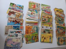 Lot of 324 Vintage Linen, Comic, Humor, Risque, Fishing, WW2, Military Postcards picture