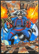 2016 Upper Deck Marvel Masterpieces Tier 2 Rocket Raccoon #51 /1499 picture