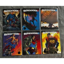 Superman Year 1 DC Black Label Comics Complete Set 1-3 w/ Variants 6 total picture