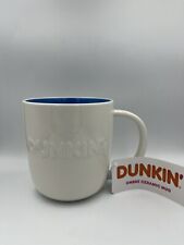 Dunkin Donuts logo Blue ombre Coffee Tea mug 20 Oz   New W/ Tags picture